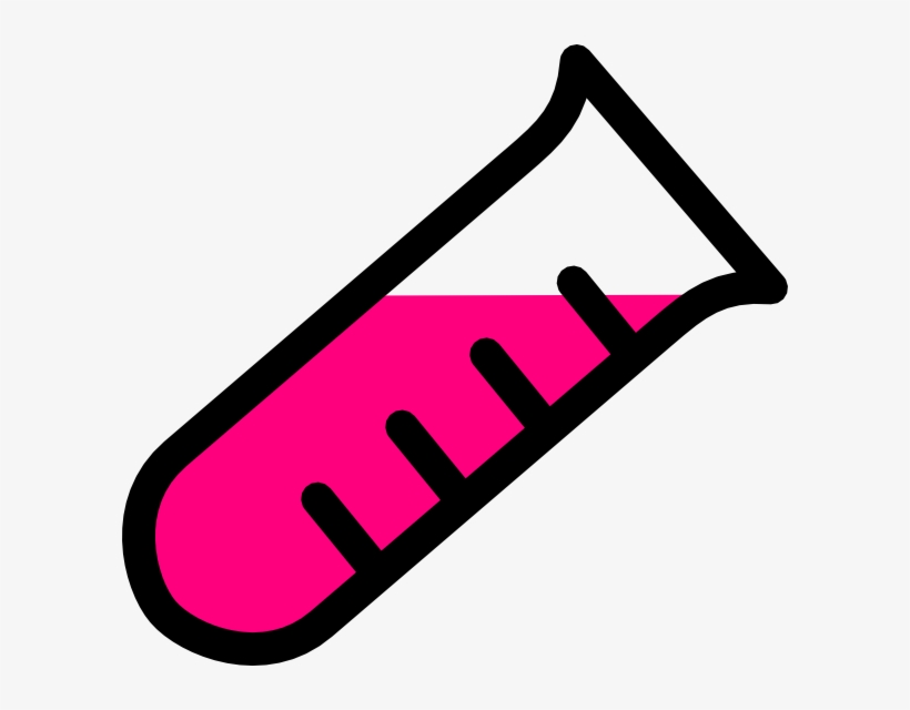 Original Png Clip Art File Pink Test Tube Svg Images, transparent png