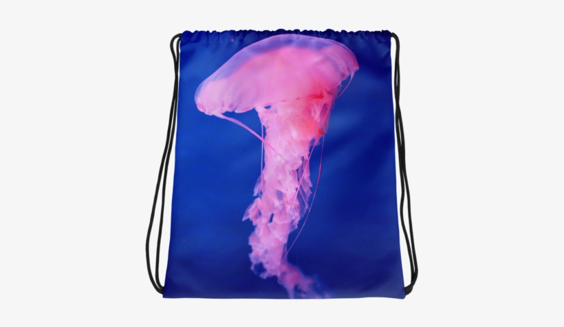 Pink Jellie Drawstring Bag - Drawstring, transparent png