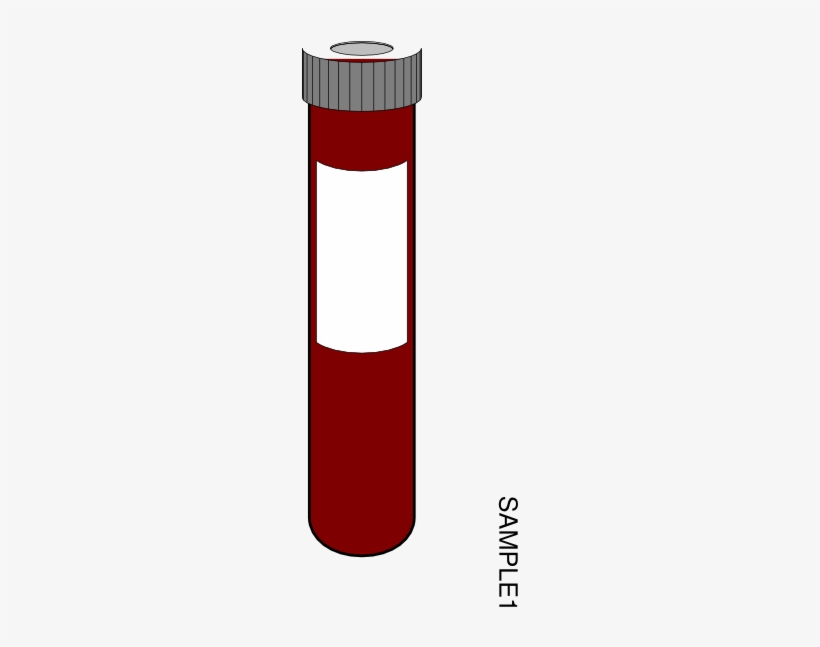 Blood Clipart Blood Sample - Clip Art, transparent png