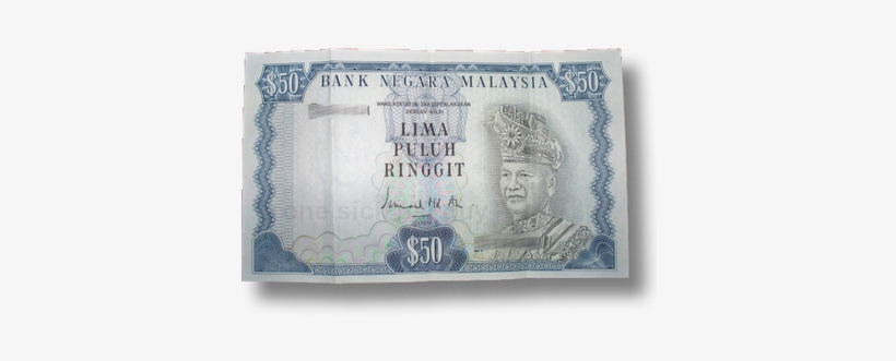 It Is The Largest Bill I Have For The Malaysian Currency - Malaysian Ringgit, transparent png