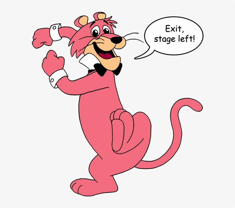 Pink Jpg Royalty Free Download - Snagglepuss Cartoon, transparent png