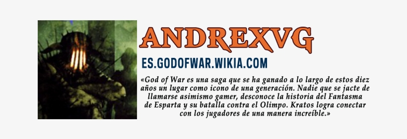 Placa Andrexvg - God Of War, transparent png