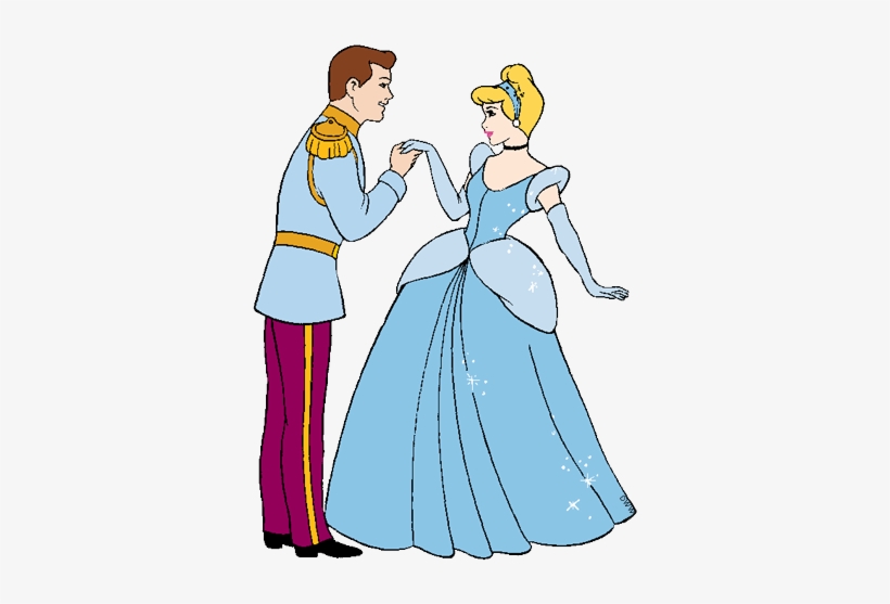 Cinderella And Prince Png, transparent png