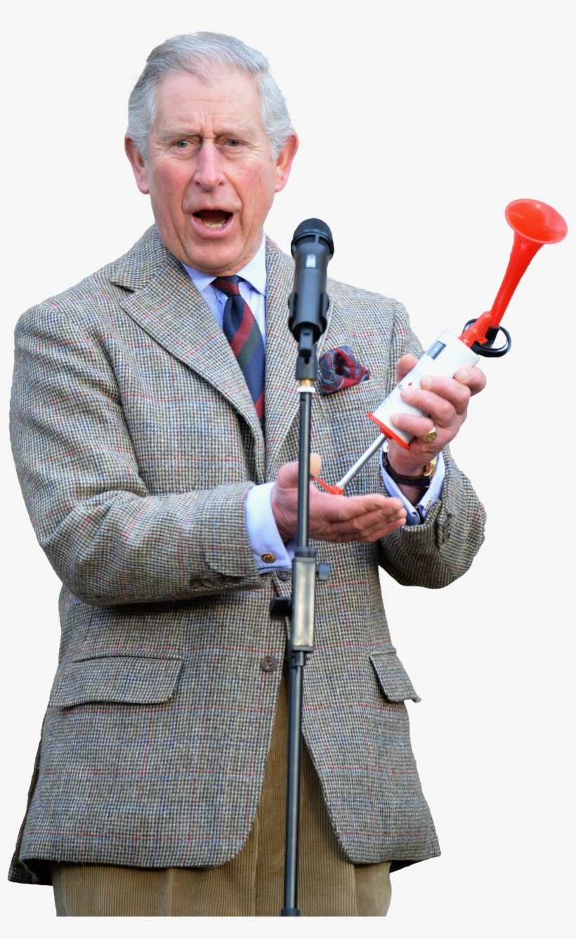 Prince Charles Honks A Horn - Speech, transparent png