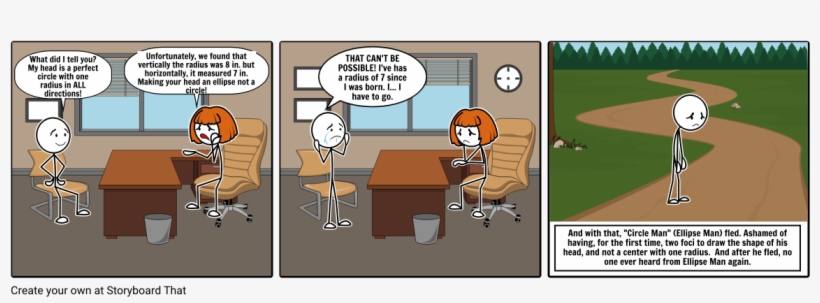 Circle Man Continued - Cartoon, transparent png