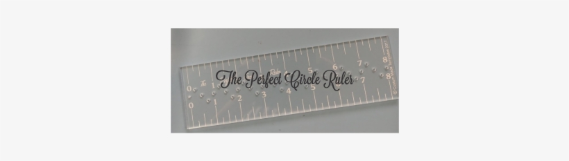 The Perfect Circle Ruler - Signage, transparent png