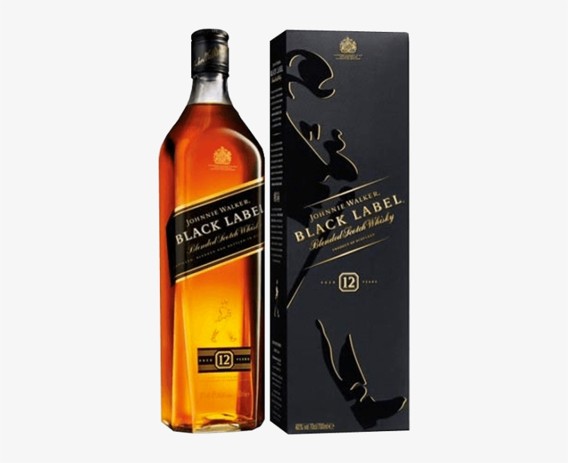 Johnnie Walker Black Label 12 Ans En Etui - John Walker & Sons Johnnie Walker Black Label, transparent png