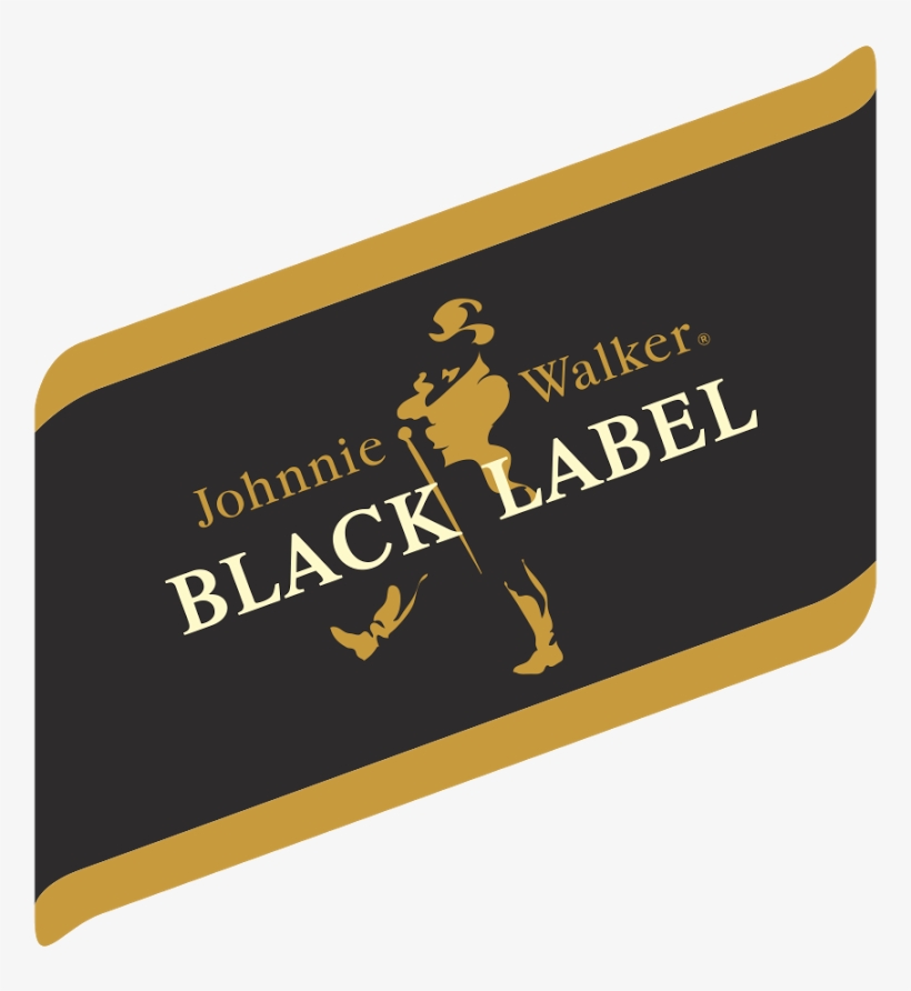 Johnnie Walker Black Label Logo - Johnnie Walker Black Logo, transparent png