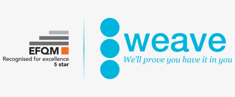 Logo Weave En - Efqm, transparent png