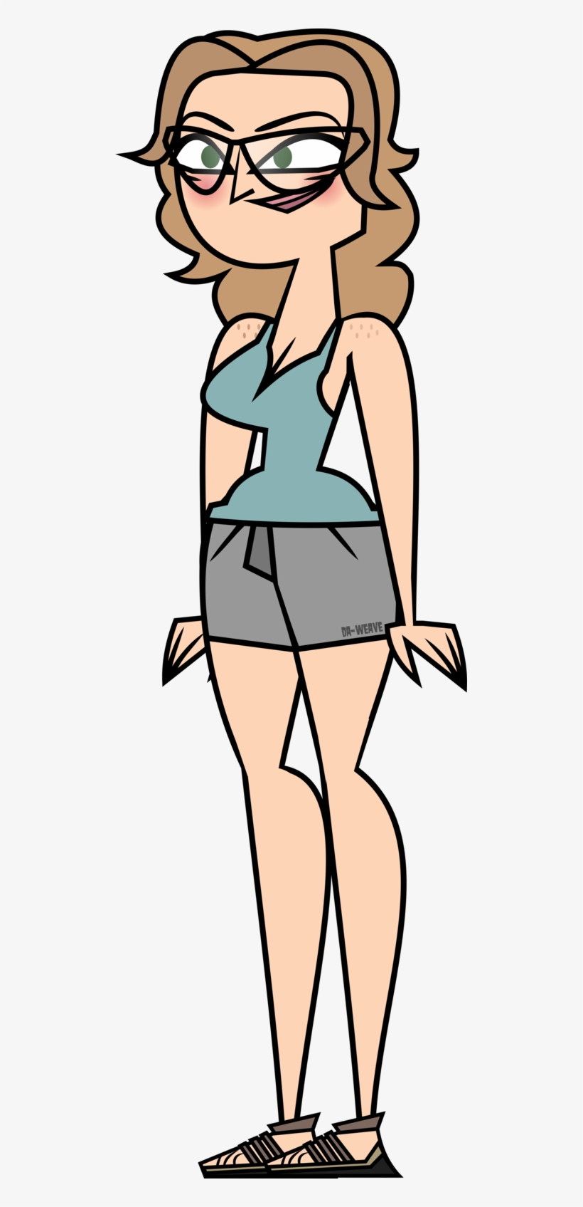 Total Drama Kass Mcquillen By Da Weave-d9e8vl9 - Survivor Total Drama Kass, transparent png