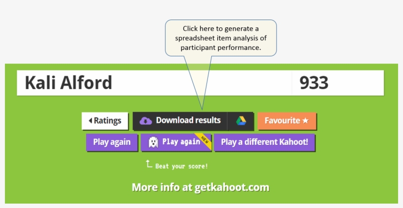 Click Download Results To Generate A Spreadsheet Item - Spreadsheet, transparent png