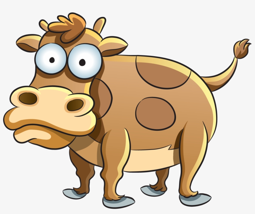 Vaca 2 Colorida Sem Fundo Em Png - Animal Vector, transparent png
