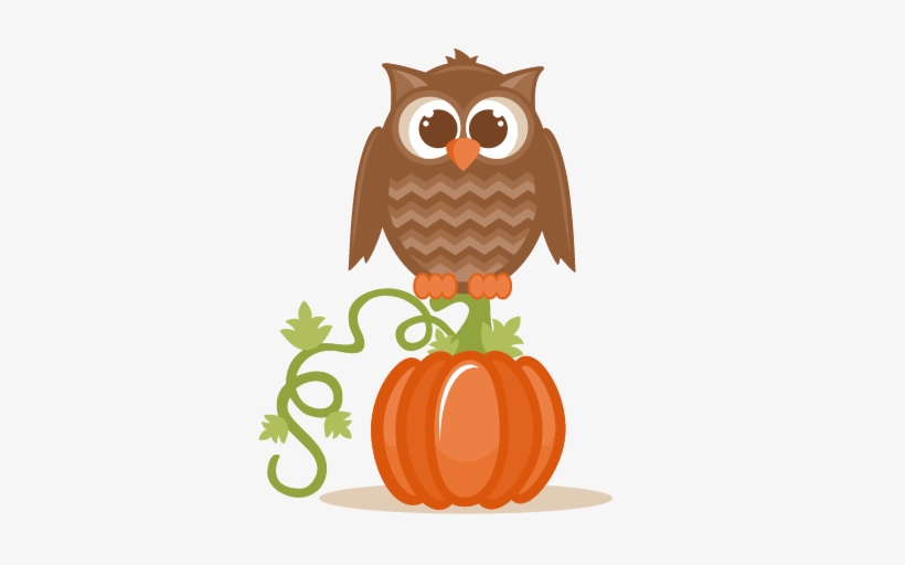 Fall Owl Svg Scrapbook Cut File Cute Clipart Files - Fall Owl Clipart, transparent png
