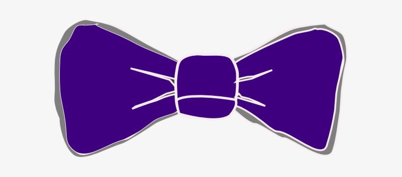 Red Tie Png Download - Purple Bow Tie Clipart, transparent png