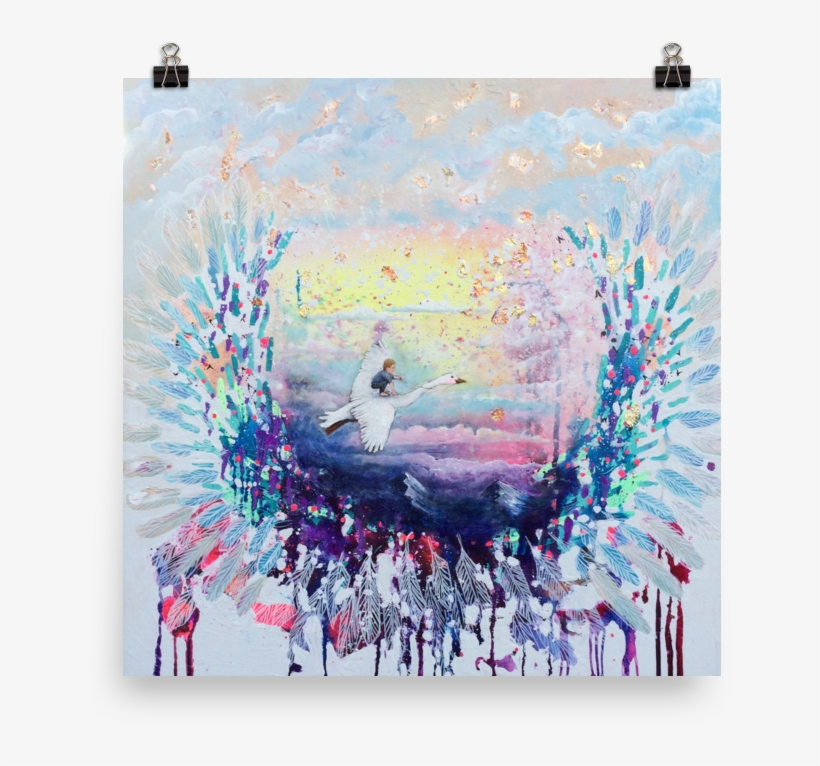 Flying Lessons Fine Art Print - Art, transparent png