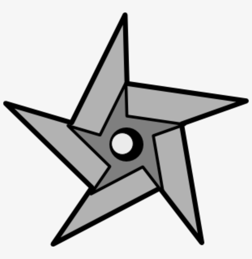 Royalty Free Karate Clipart Ninja - Ninja Star Clipart, transparent png