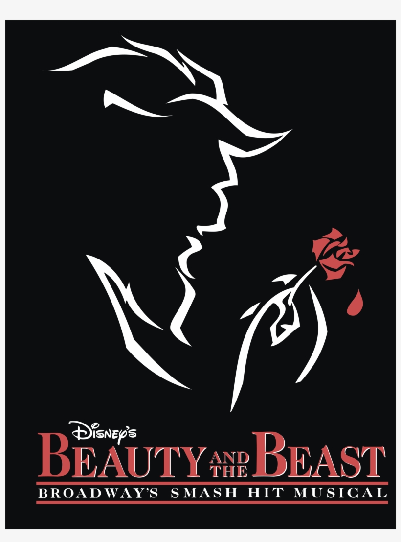 Beauty And The Beast Logo Png Transparent - Beauty And The Beast Musical, transparent png