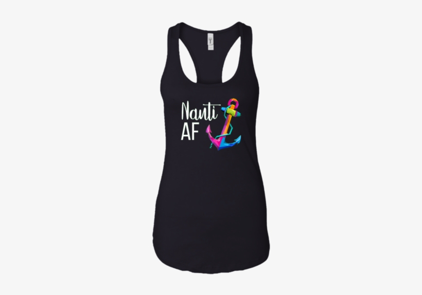 Nauti Af Nautical Watercolor Rainbow Anchor Ladies - Sounders Shirts Seattle Sounders Fc All Dads, transparent png