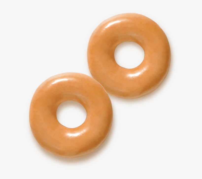 Krispy Kreme Doughnuts - Iced Glazed Krispy Kreme, transparent png