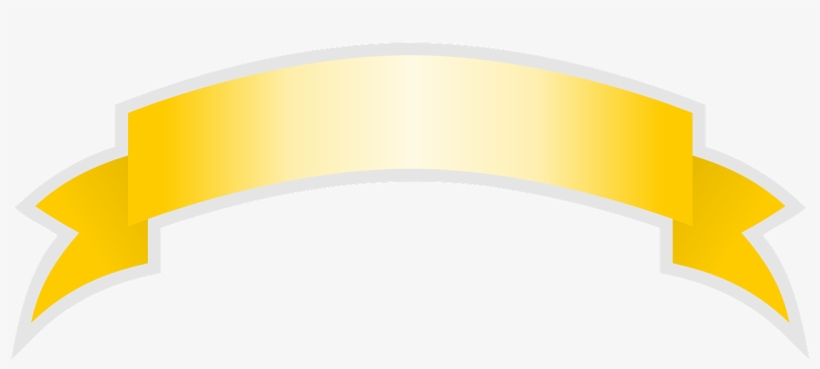 How To Set Use Blank Gold Ribbon Svg Vector, transparent png