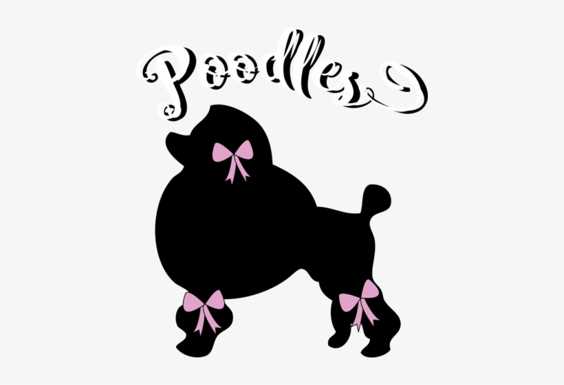 Paw Clipart Poodle Pink Lady Shower Curtain 424x480 Png