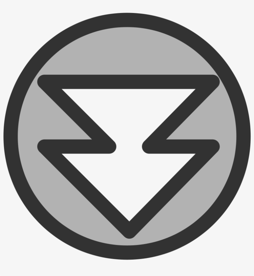 Down Arrow, transparent png