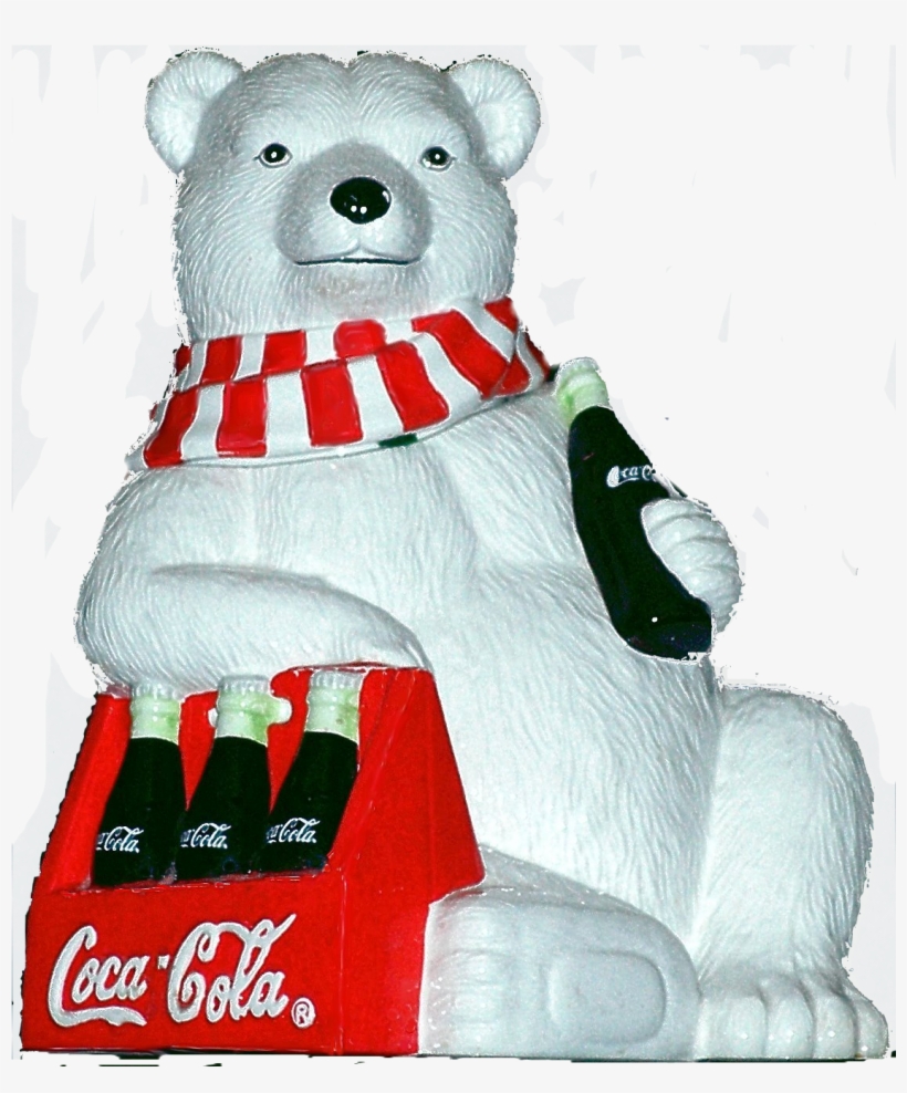 Coca-cola Bear Cookie Jar - Cookie Jar, transparent png