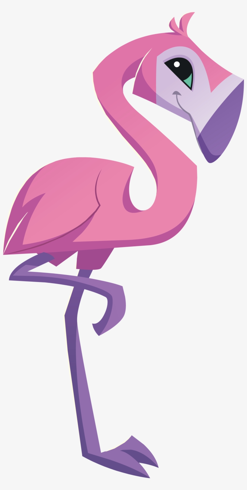 Flamingo Graphic - Animal Jam Animals Flamingo, transparent png