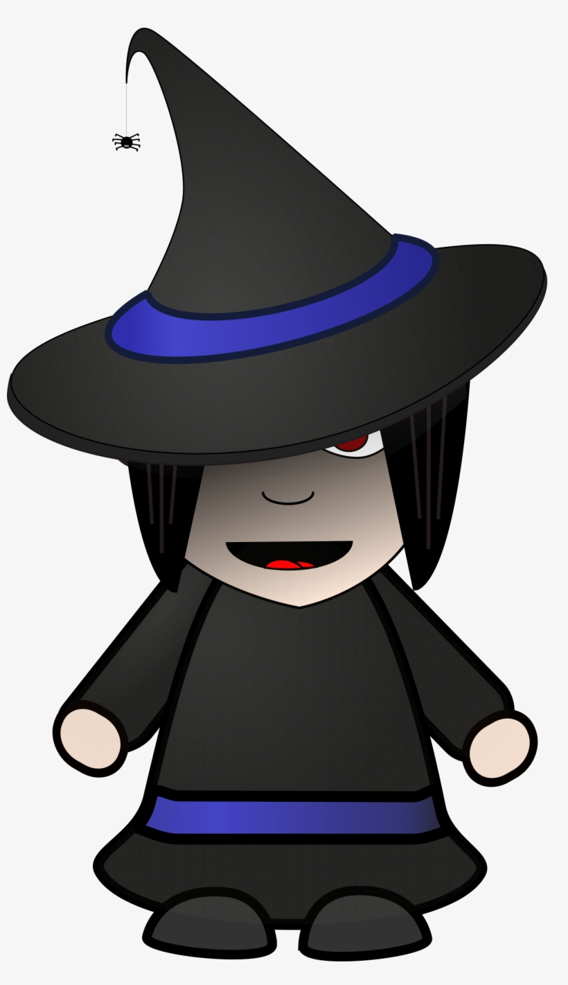 This Free Icons Png Design Of Chibi Witch, transparent png