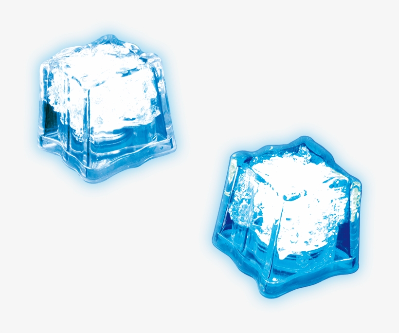 Flashing Ice Cube With Led Ca - Bigbuy Flashing Led Ice Cube, transparent png