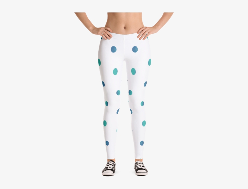 Watercolor Polka Dot Leggings - Imagineavalon Music Leggings, Piano Leggings, Music, transparent png