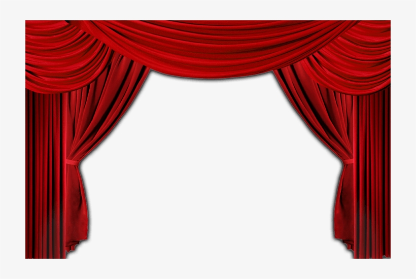 Stage Images Png Gopelling - Red Curtains Transparent Background, transparent png