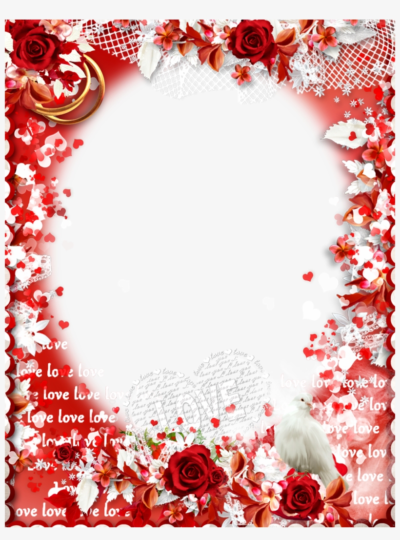 Love Frame Png Transpa Images All - Love Photo Frame Png, transparent png