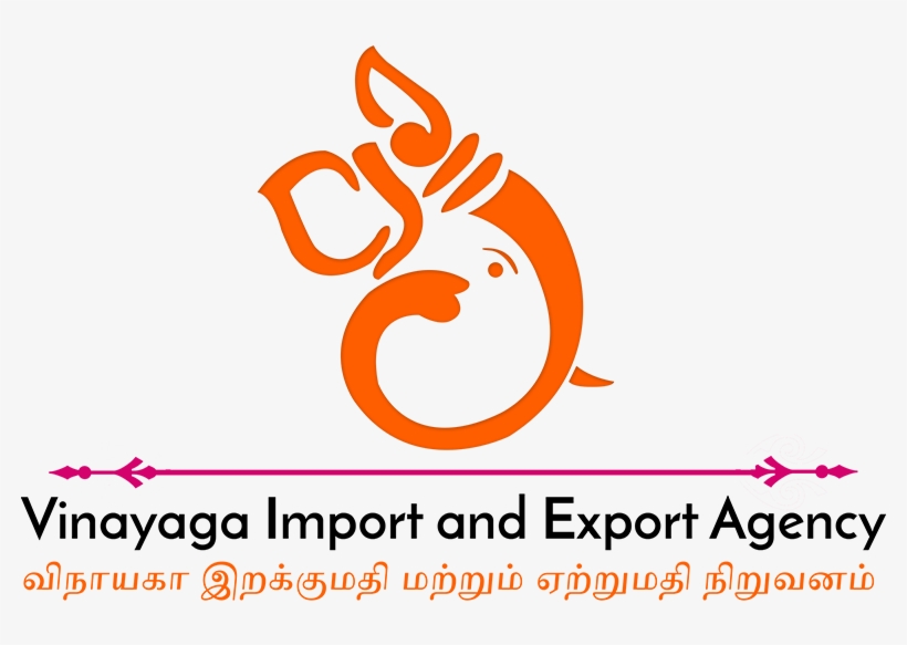Logo Desigining For Vinayaga Import Export Agency - Shree Ganesh Logo For Wedding Cards, transparent png