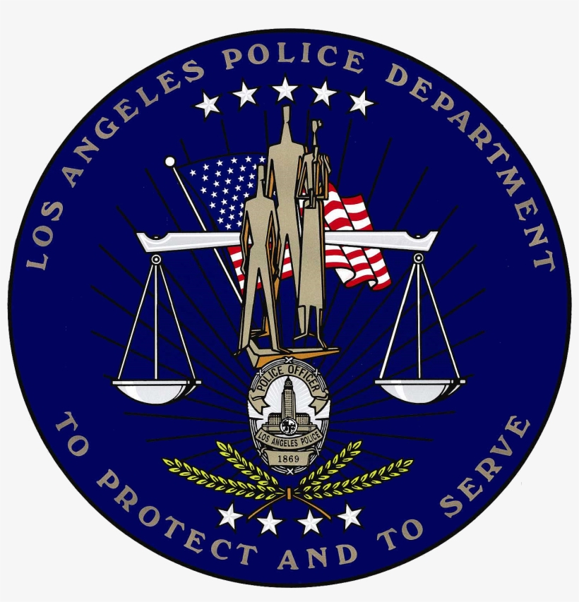 Seal Of The Los Angeles Police Department - Los Angeles Police Department, transparent png
