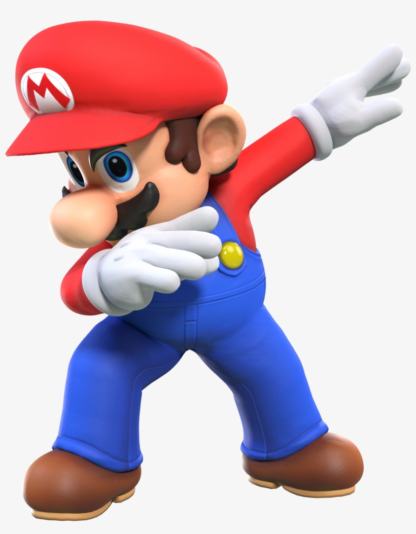 View Samegoogleiqdbsaucenao Dabbing Mario , - Mario Dabbing Transparent, transparent png