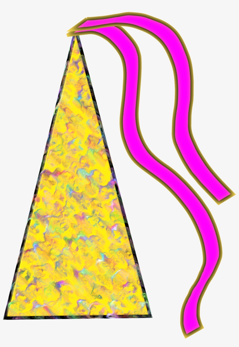 This Free Icons Png Design Of Colored Party Hat, transparent png