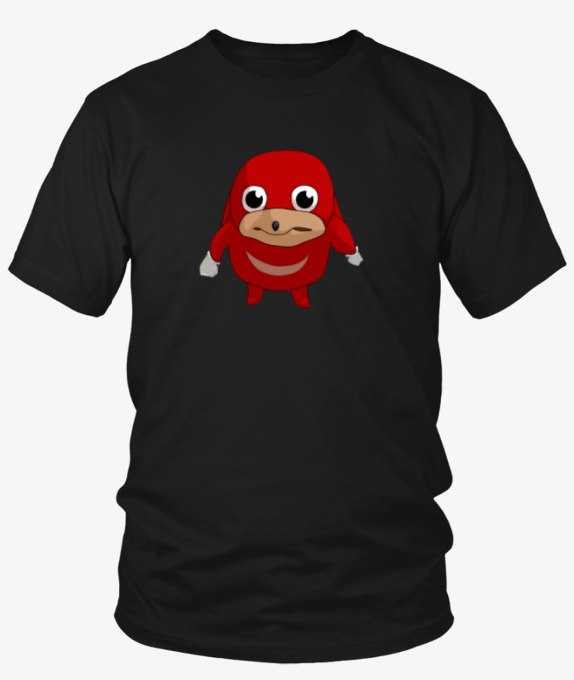 Ugandan Knuckles - Do You Know Da Way T Shirt, transparent png