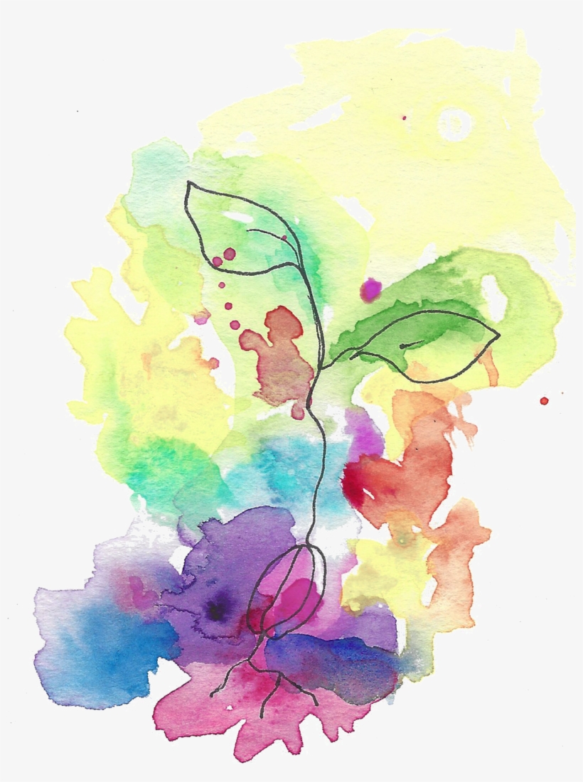 Increasing Awareness, Discovering Potential, Developing - Hollyhocks, transparent png