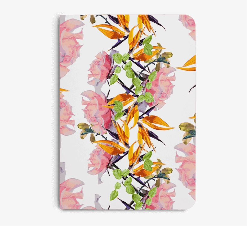 Dailyobjects Lush Watercolor Florals A5 Notebook Plain - Lush Watercolor Florals Backpack By Zala02creations, transparent png