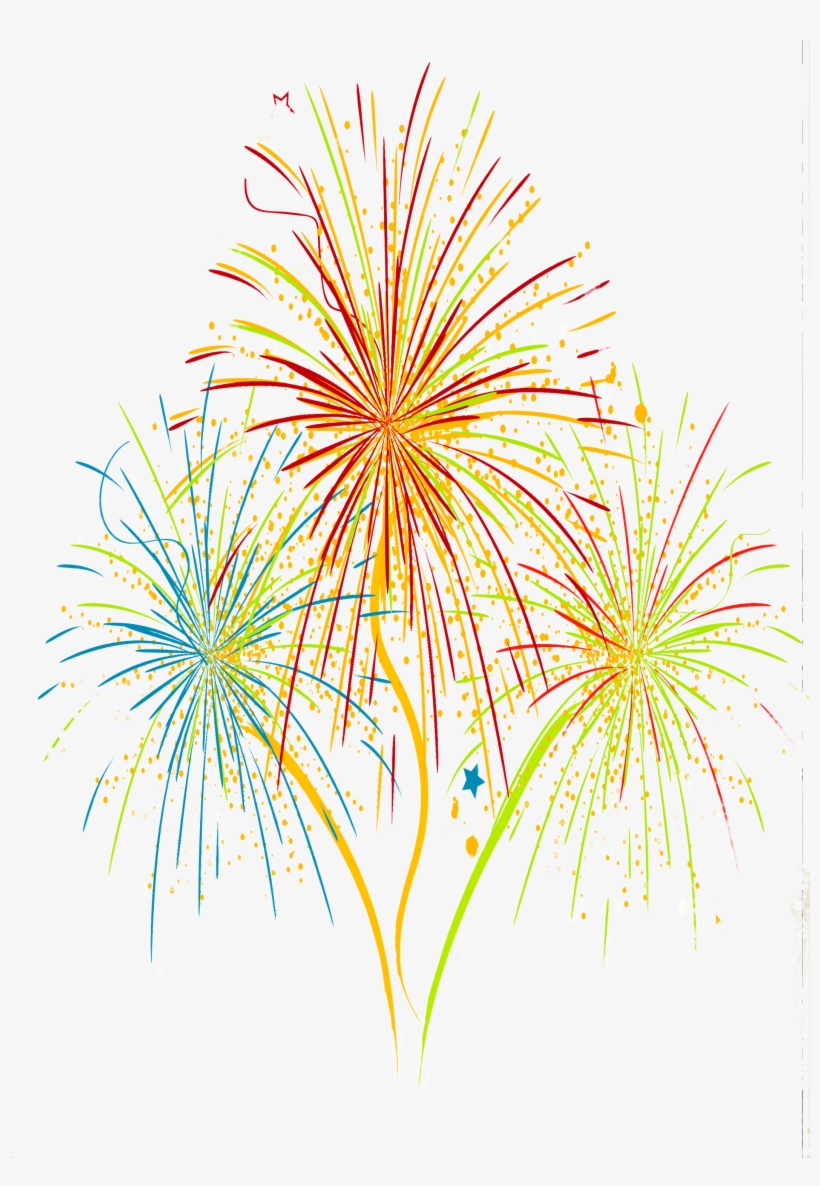 Independence Weekend Celebration And Fireworks Display - Fireworks Png, transparent png