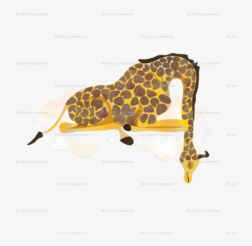 Panda Fabric - Grey Sleeping Animals Fabric - Grey, transparent png