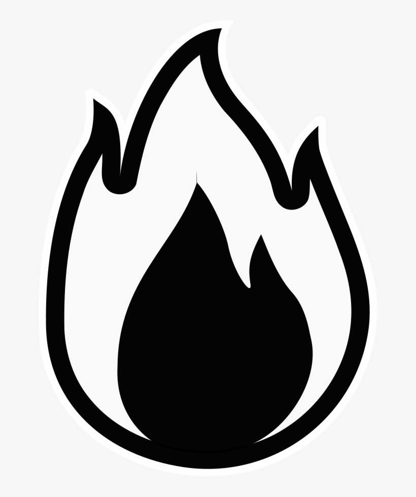 How To Set Use Fire Monochrome Icon Png, transparent png
