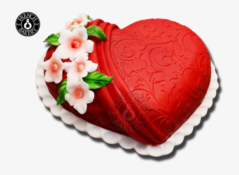 Heart Shape Picture - Heart Shape Cake Png, transparent png