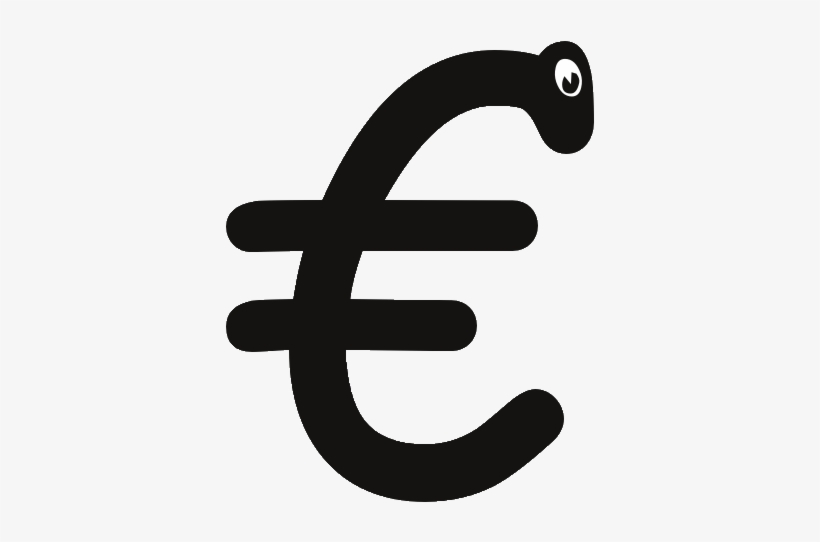 Euro Comic Sans - Signo Euros, transparent png