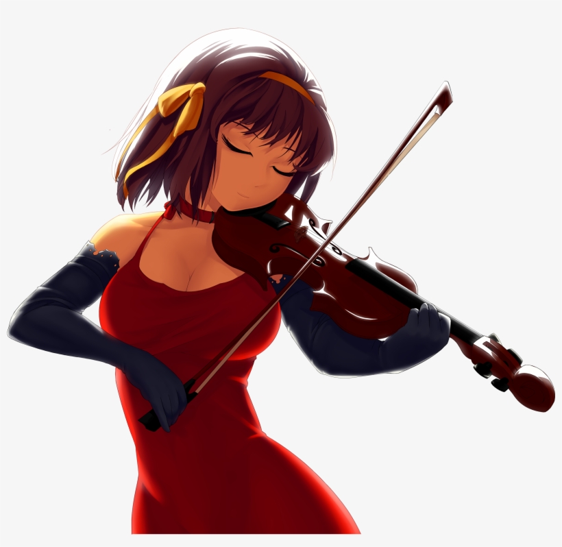 Png - Chica Tocando El Violin Anime, transparent png