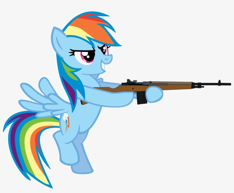 My Little Pony Clipart Gun Png - Pony, transparent png