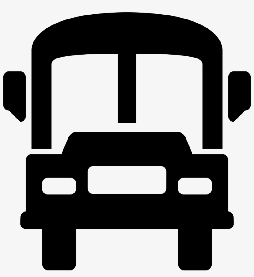 School Bus Front - School Bus Front Png, transparent png