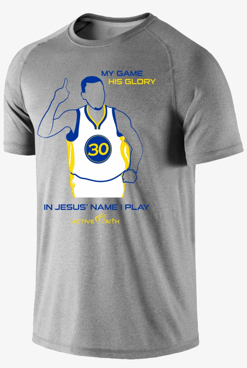 Youth Steph Curry Glory Performance Shirt - Shirt, transparent png