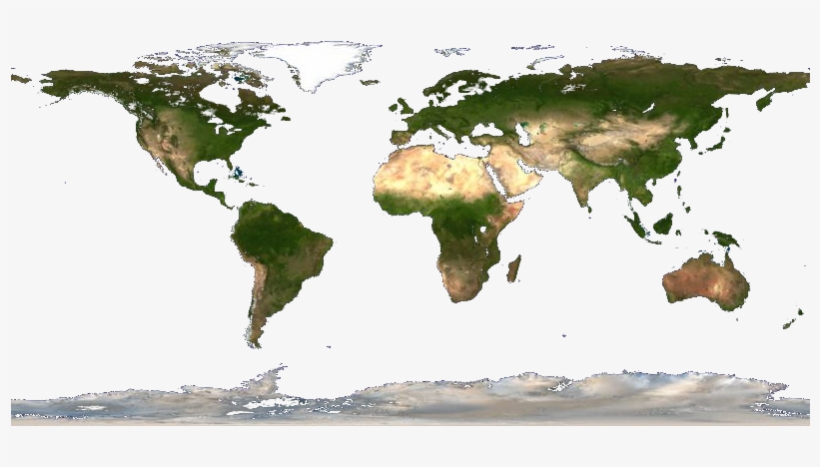 Earth Land - World Map Stencil Hd, transparent png